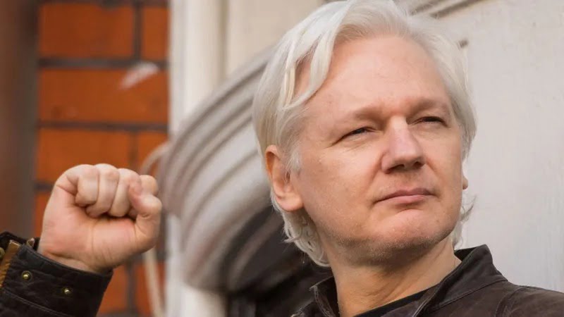 Julian Assange in 2017 Biden Considering Australian Request to Drop Assange's Charges