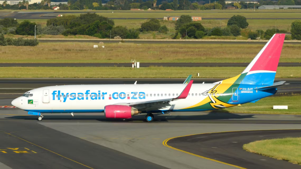 image 1 Mid-Air Disaster Narrowly Averted as FlySafair Boeing 737 Loses Wheel