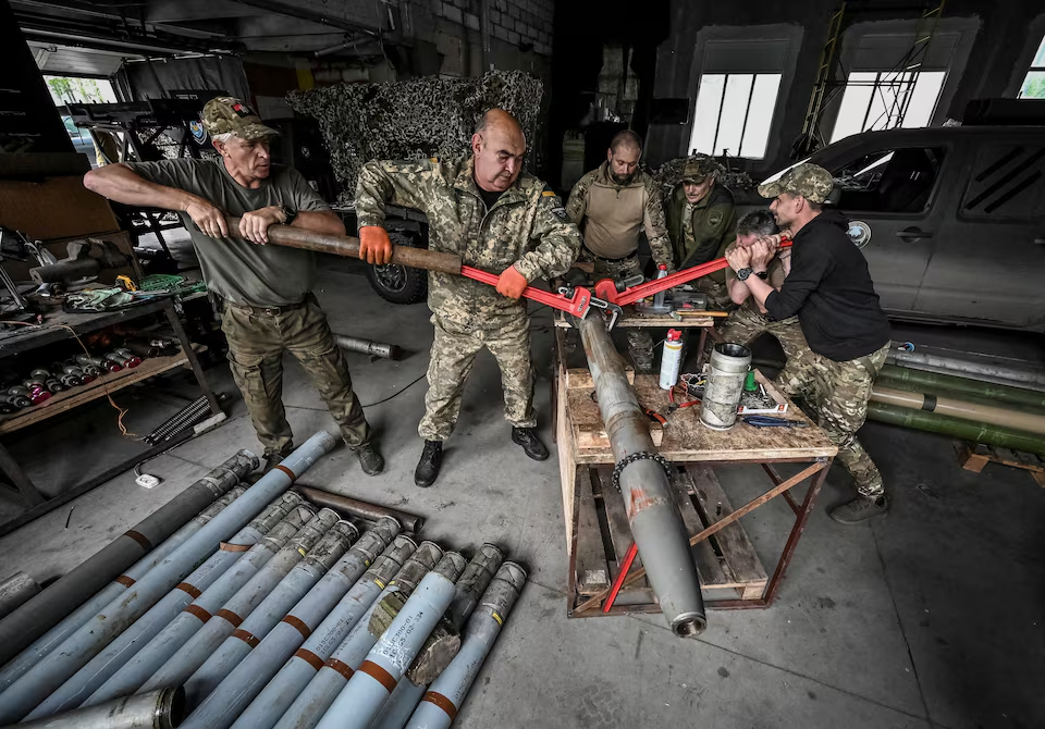 image 39 Ukrainian 'Grandpa' Leads Over-60s Unit Fighting Russian Forces