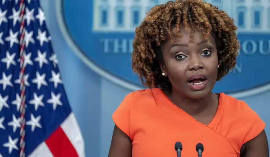 image 40 White House Denies Rumour on Plot to oust Karine Jean-Pierre as Press Sec