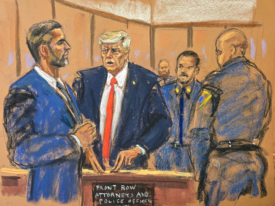 image 45 Judge Fines Trump $9,000, in Hush Money Trial