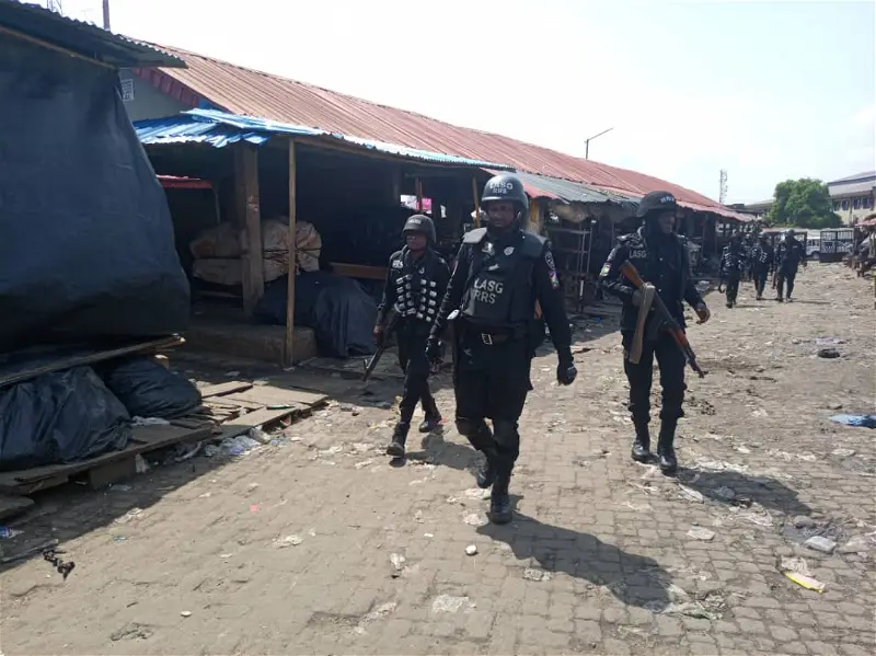 49884A3C 5C4D 4418 9535 F71A0B23126C Breaking News: 50 Individuals Apprehended, Numerous Injuries in Lagos Market Disturbance