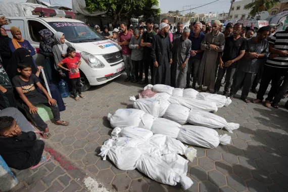 image 169 Israel’s war on Gaza live news: Rafah carnage prompts global condemnation