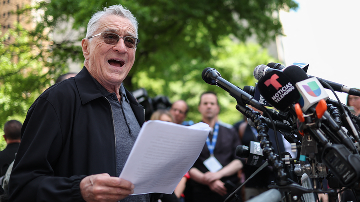 image 182 Robert De Niro claims Trump 'could destroy the world' outside Manhattan court