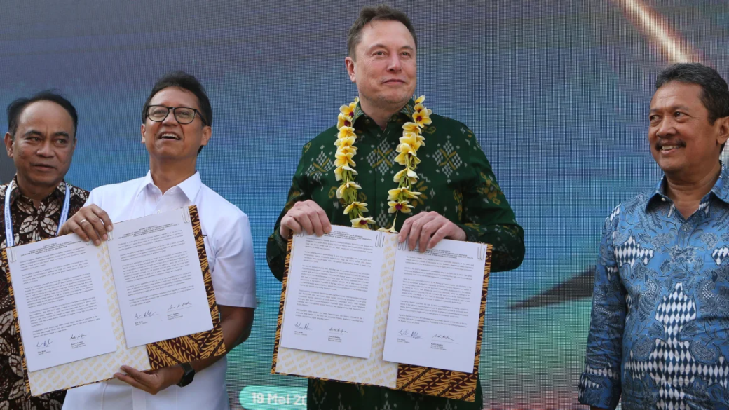 image 95 Elon Musk launches SpaceX’s satellite internet service in Indonesia