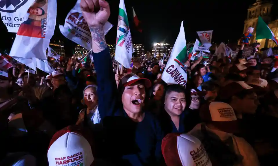 9F58BE2D 8EFD 4CB4 90E9 50694620B05B Mexico Elects Claudia Sheinbaum as First Female President in Historic Landslide