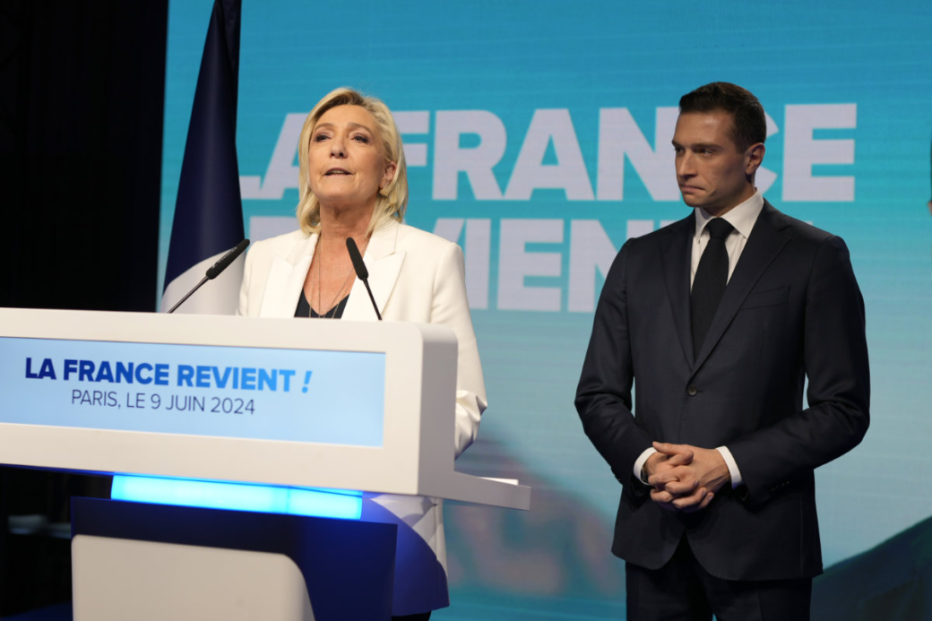 image 100 Marine Le Pen says Jordan Bardella will be prime minister if far right wins election