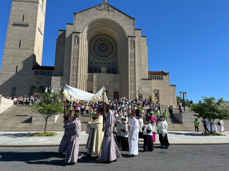 image 105 National Eucharistic Pilgrimage passes through Washington, draws fervent Catholics