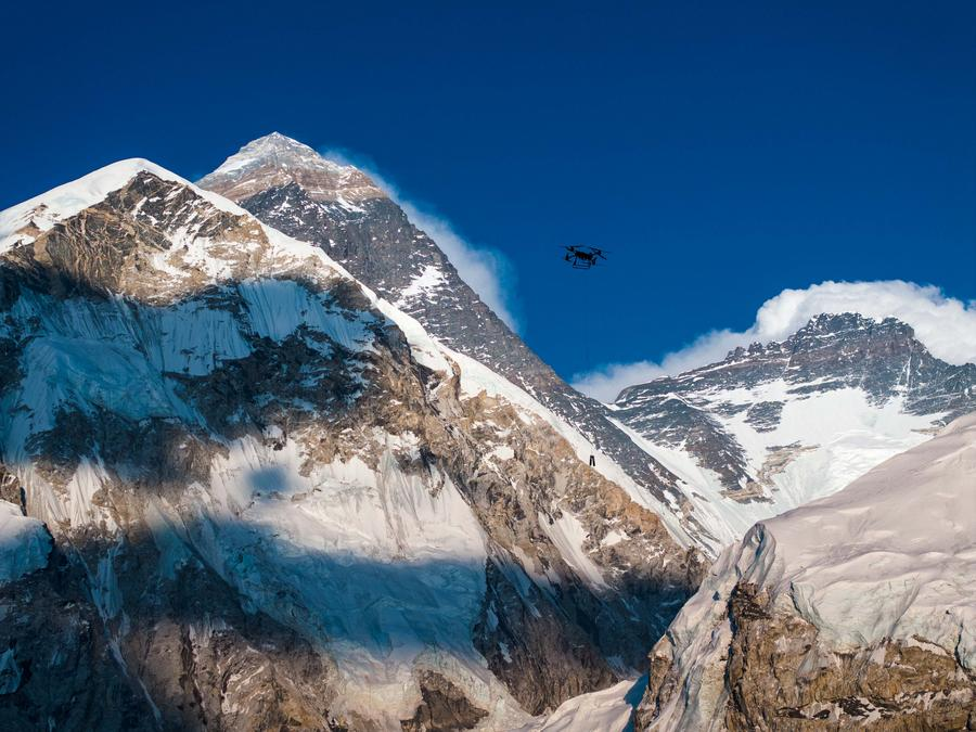 image 45 DJI makes world's 1st successful drone delivery tests on Mt. Qomolangma