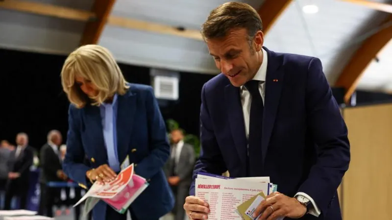 image 85 Macron takes huge risk with surprise election