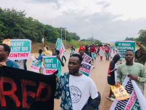 46FF79F5 E446 4C8C 97B2 12239618E0AE EndBadGovernance Protests Persist in Abuja