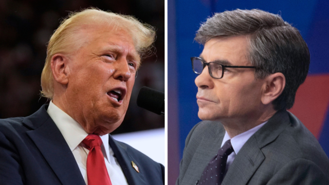 5DFE8940 3AE7 4F27 9847 AE4A55253543 Trump Blasts Stephanopoulos for 'Nasty and Inappropriate Interview with Donalds