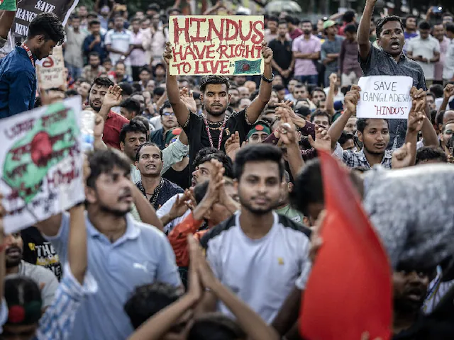 617874BD 3FE1 4674 B5F7 8948669C376E Protests Erupt in Dhaka, Abroad over Violence against Hindus in a Bangladesh; Indian Govt Monitoring Situation, Sources Tell News18