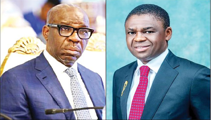 FAADE387 3C17 4CA3 9683 223D82B93B63 Nigerian Shaibu tackles Obaseki over impersonation allegation