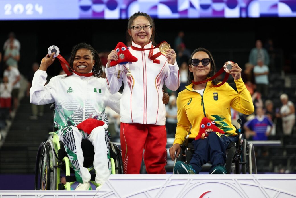 409912CB 4DF2 4B00 9BB7 EA72FB0E4716 Paralympics Triumph: Enoh Celebrates Nworgu's Silver Medal in Powerlifting