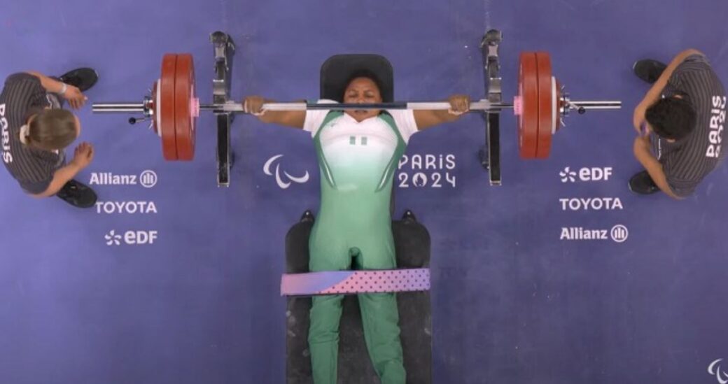 4E9993C0 7504 4CF2 AAFF 85E9FB967F45 Historic Victory: Onyinyechi Mark Claims Nigeria's First Gold at the Paralympics with a World Record Performance