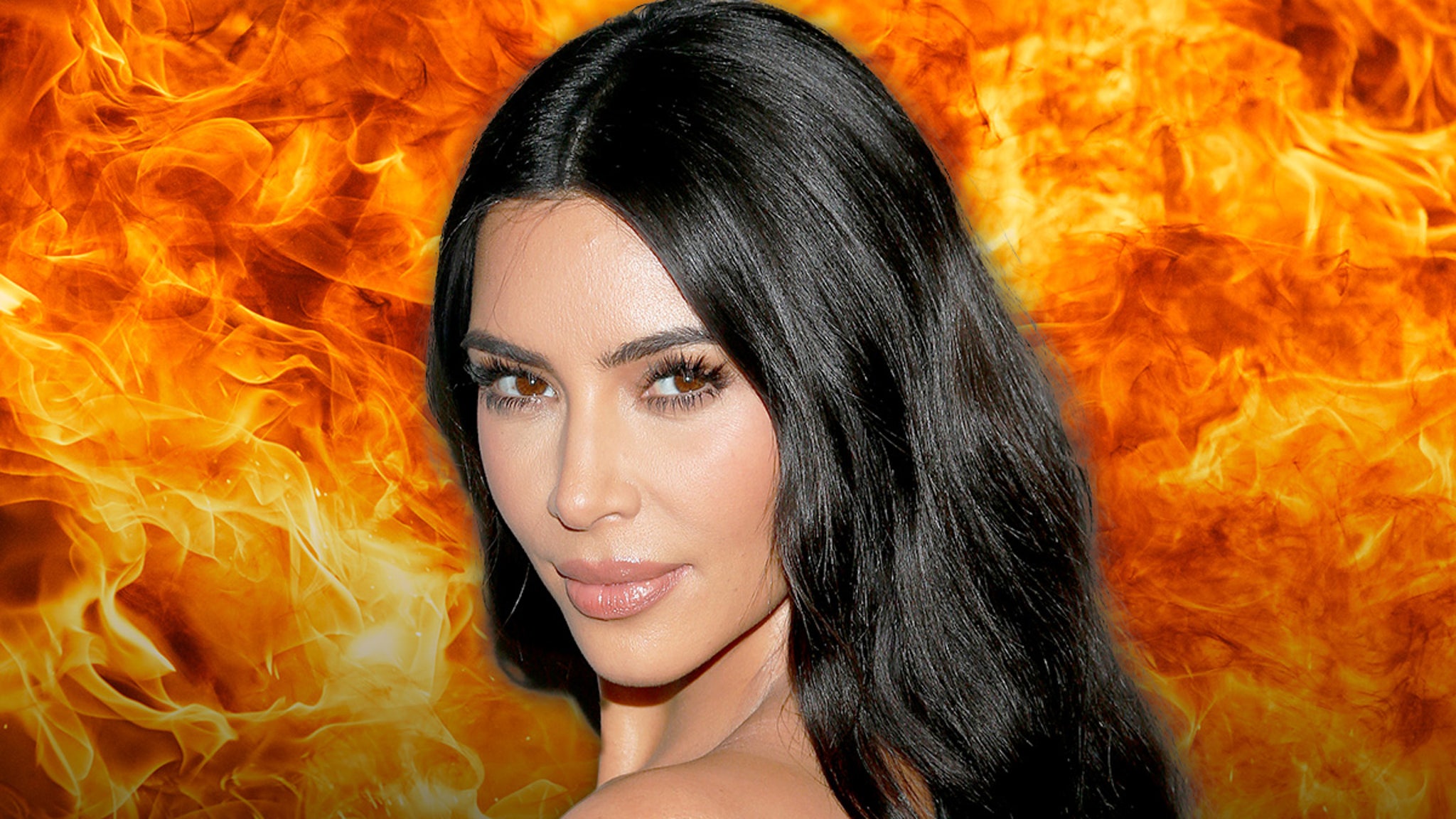 Kim Kardashian Bares Tight Leather Ensemble in New Photos