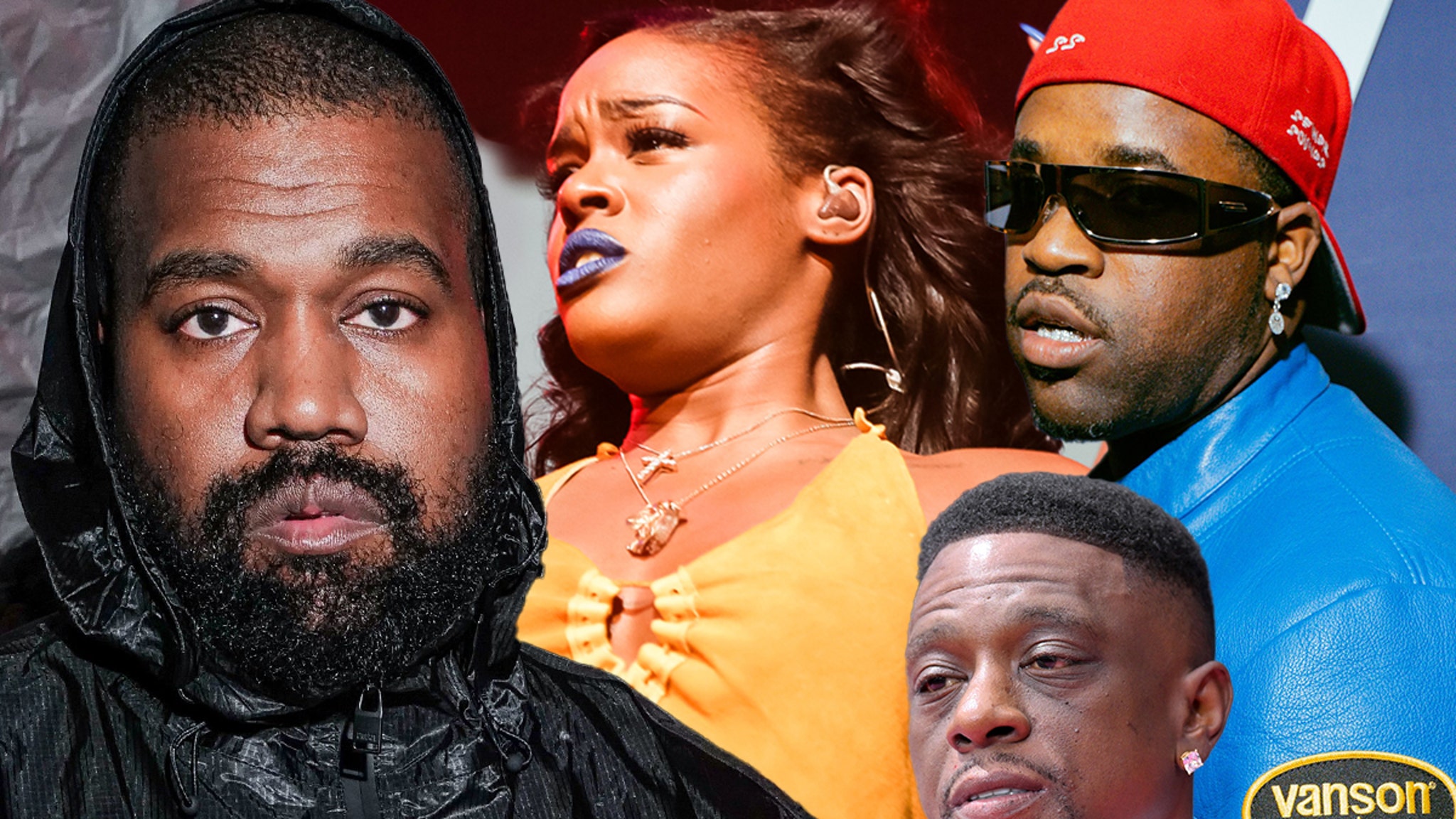 Kanye West Praised by Boosie Badazz, A$AP Ferg, Dissed by Azealia Banks After 'Cousins' Confessional