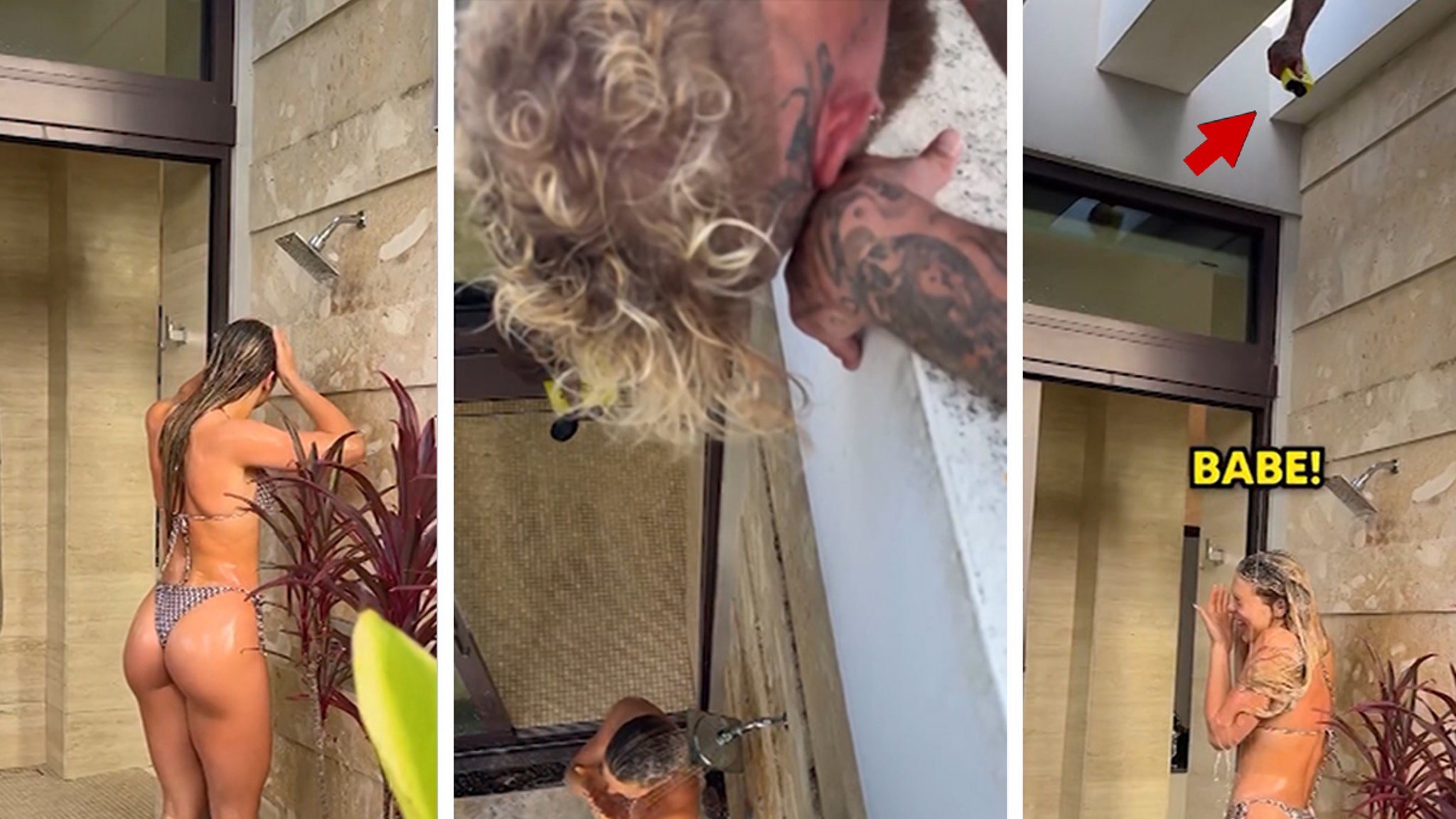 Jake Paul Pranks Fiancée Jutta Leerdam During Bikini Shower
