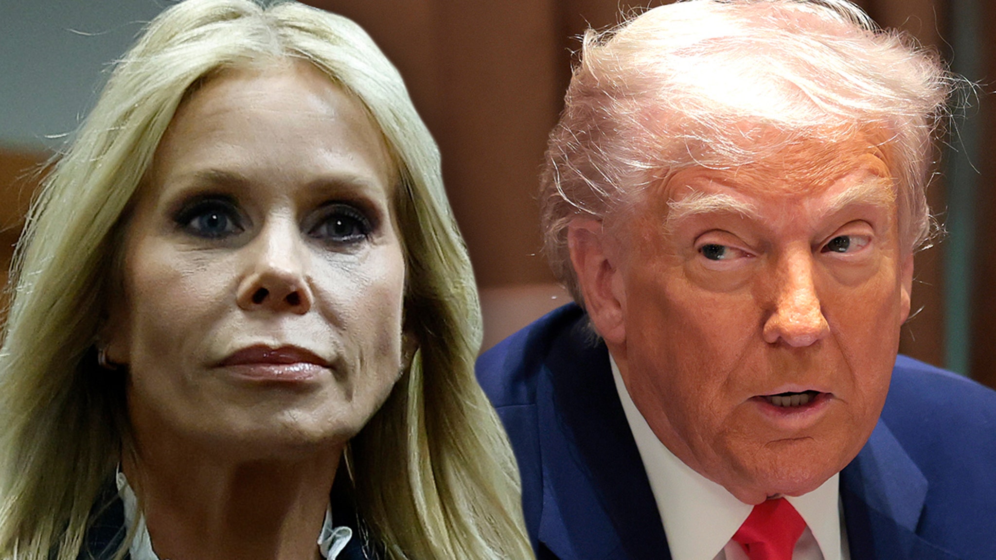 President Trump Blows Off RFK Jr.'s Wife Cheryl Hines at UFC Event, on Video