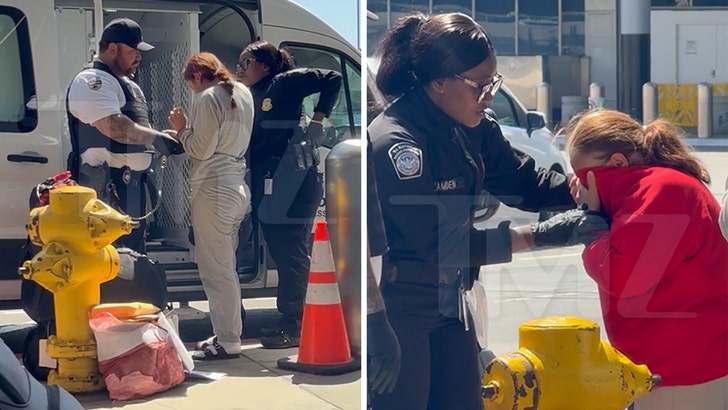 Alleged Illegal Aliens Handcuffed at LAX, Emotional Before Removal Flight 042925_lax_border_protection_kal