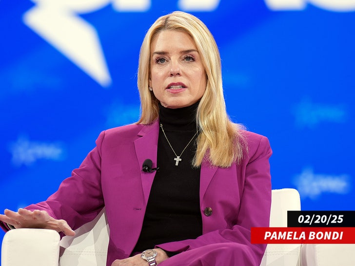 pamela bondi speaking sub getty swipe