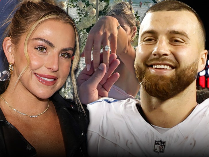 haley cavinder Jake Ferguson engagement instagram getty main composite