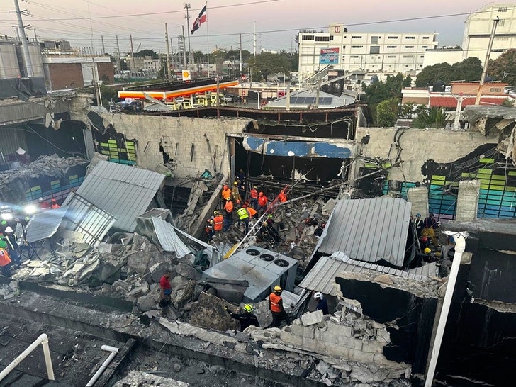 The Aftermath Of The Roof Collapsed At Jet Set Club In Dominican Republic