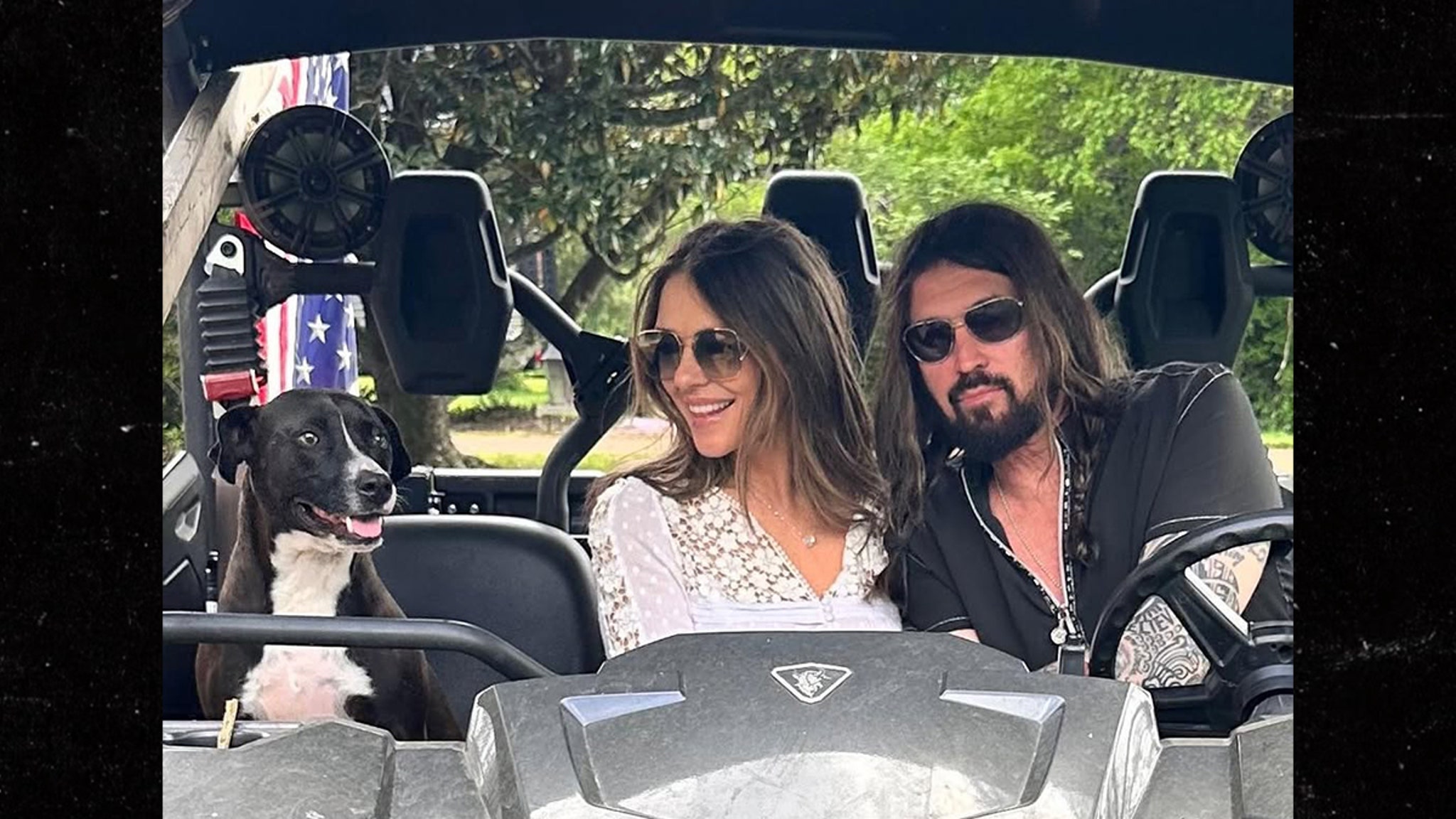 Elizabeth Hurley Posts Another Loved-Up Photo With Billy Ray Cyrus