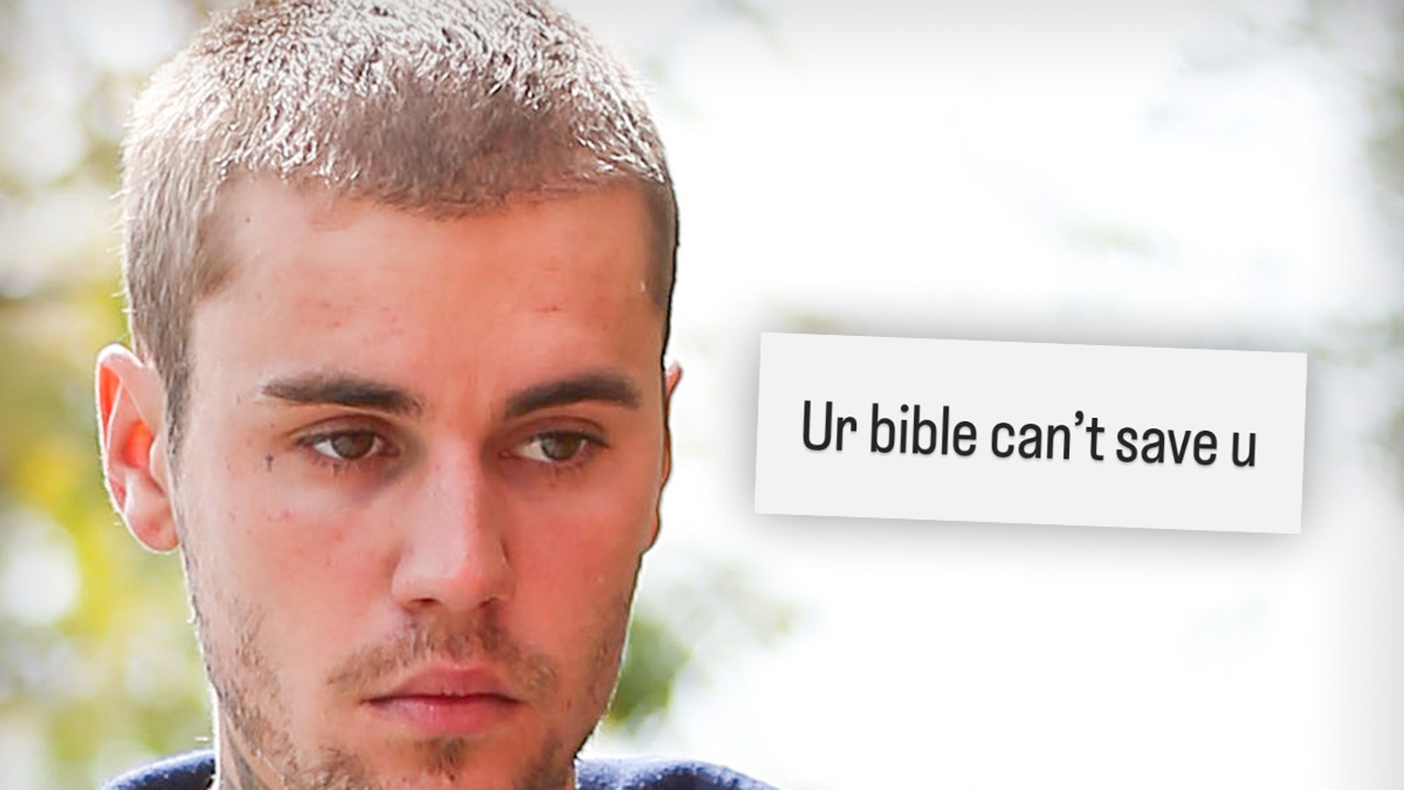 Justin Bieber Says the Bible Alone Can't Save People