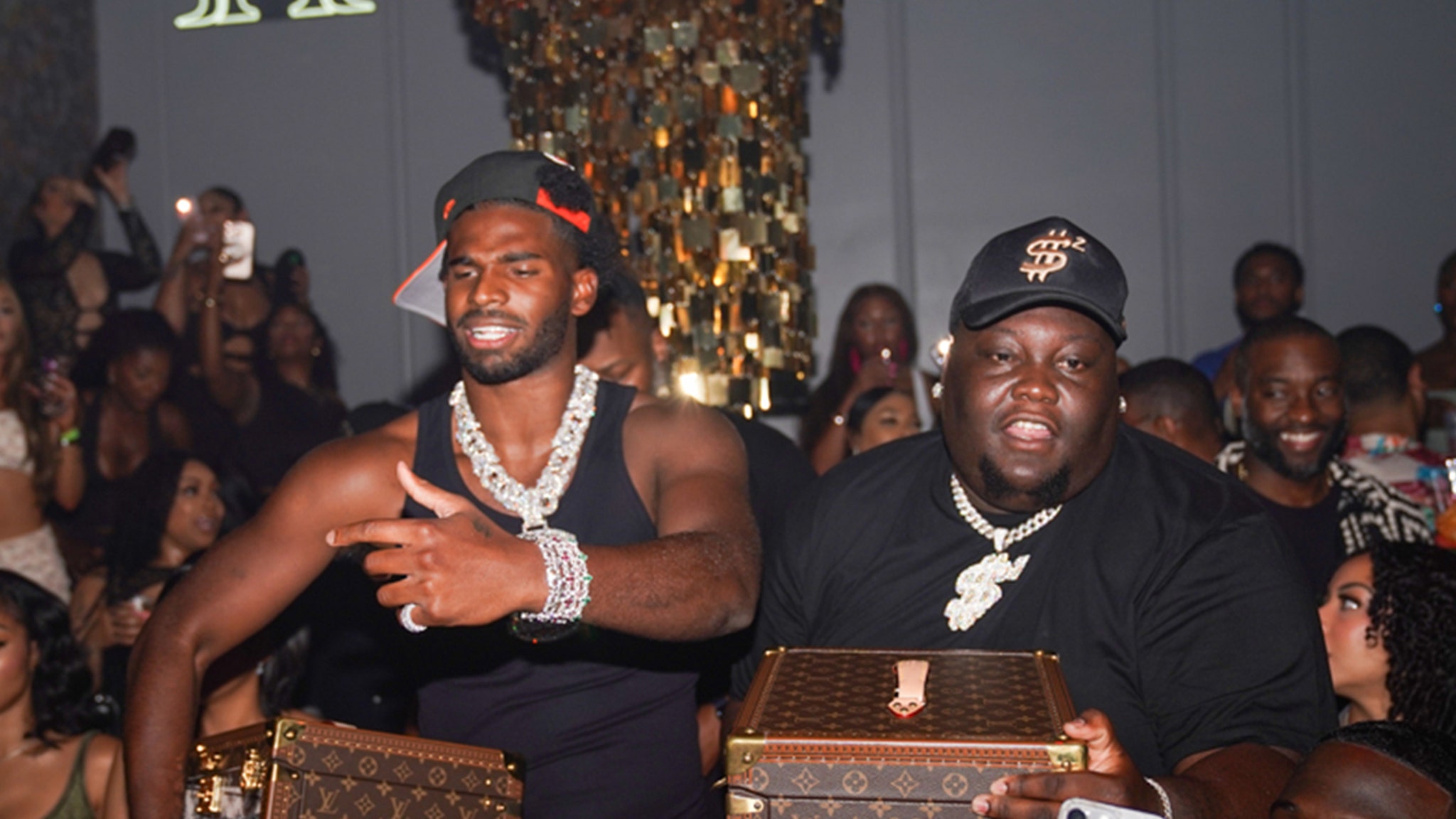Shedeur Sanders' Draft Party Brings Out Kodak Black, Yung Miami, More Stars