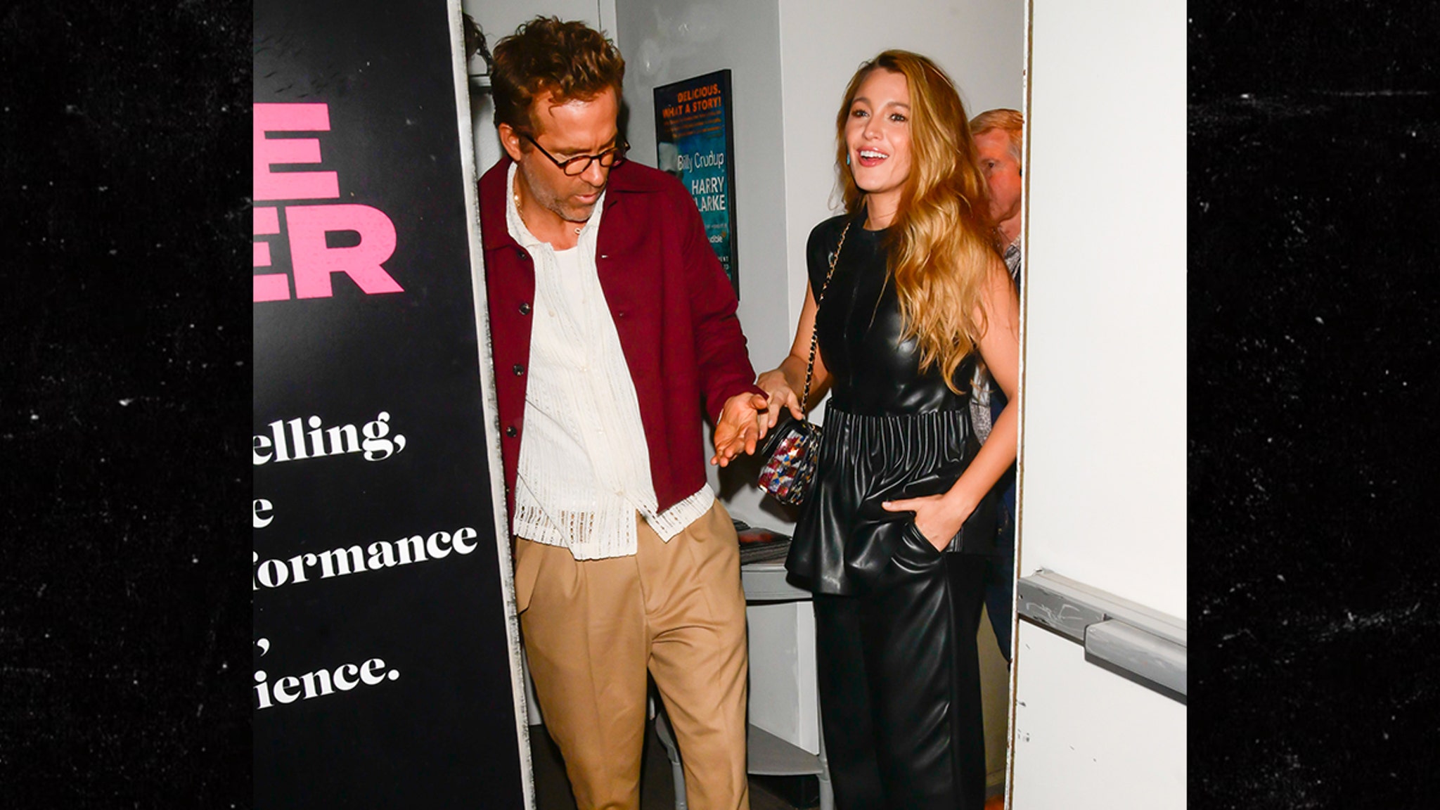 Blake Lively, Ryan Reynolds Support Hugh Jackman's New Play on Date Night
