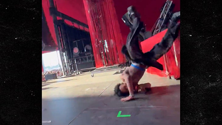 Singer d4vd Fails Backflip On Coachella Stage, Faceplants Hard 041225_d4vd_main-kal