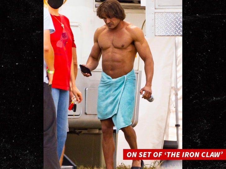 Zac Efron as Wrestler Kevin Von Erich