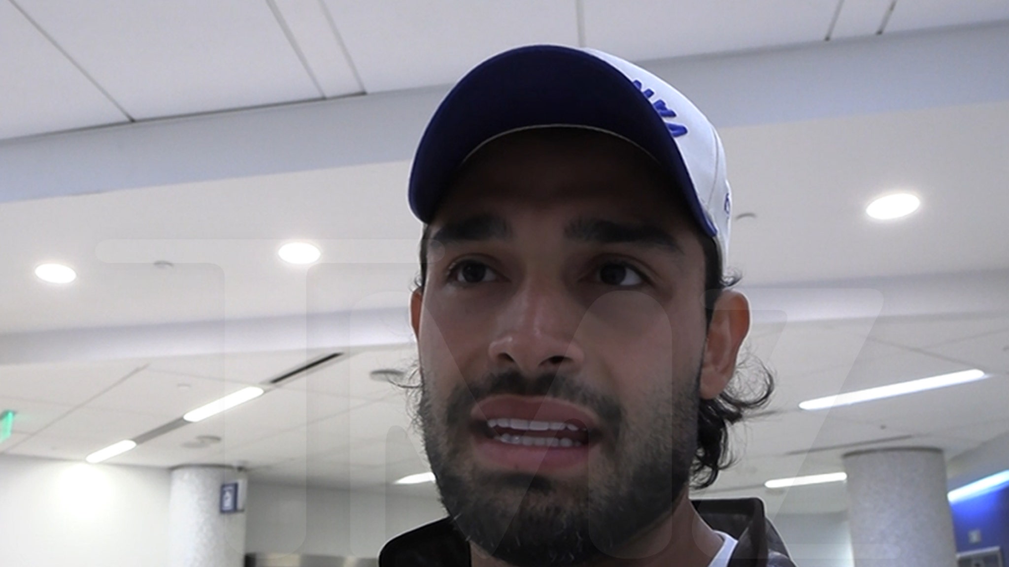 Sam Asghari Says John Travolta Has Inspired Him On-Set