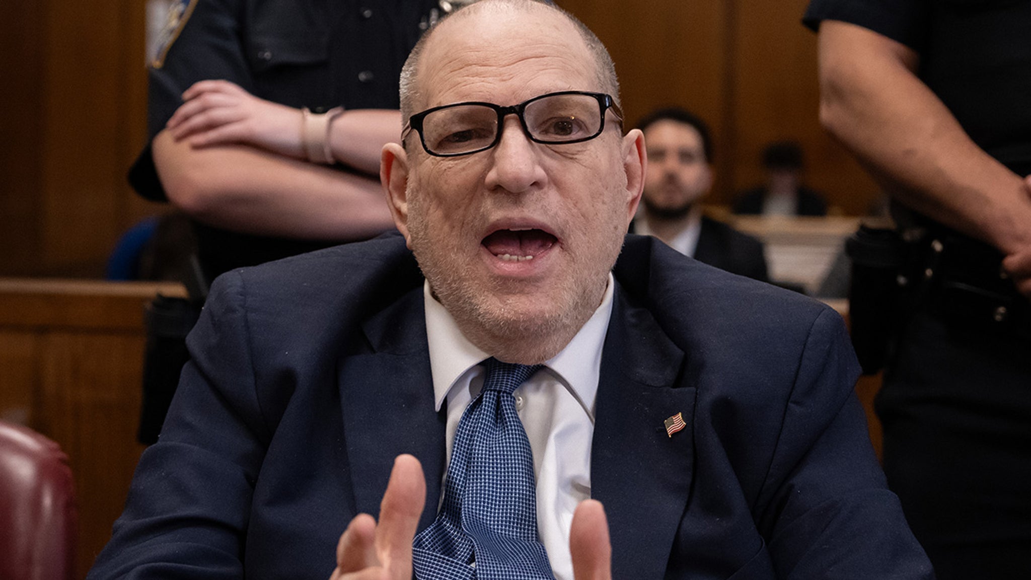 Harvey Weinstein Temporarily Moved From Rikers Island to Bellevue Hospital