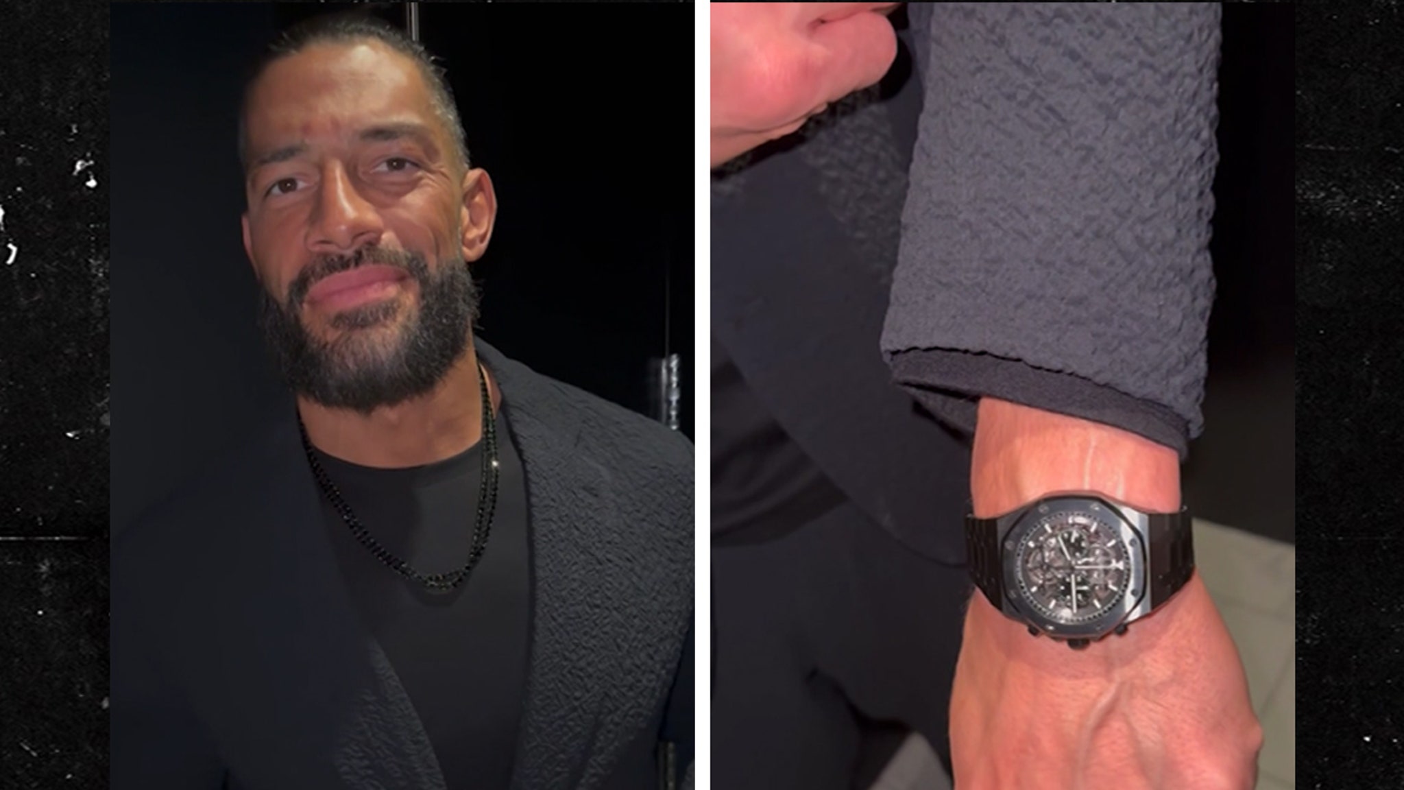 Roman Reigns Cops $450k Watch, Diamond Chains During WrestleMania Weekend