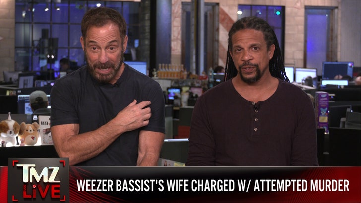 Weezer Bassist's Wife Shot 'Ghost Adventures' Episode About Serial Killer 041025_tmz_live_shriner_kal