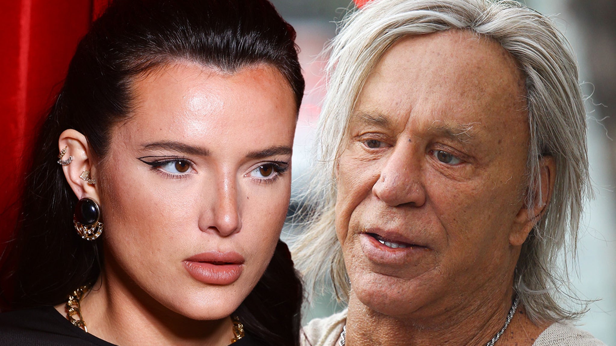 Bella Thorne Alleges 'Gross' Behavior By Mickey Rourke On 'Girl' Movie Set