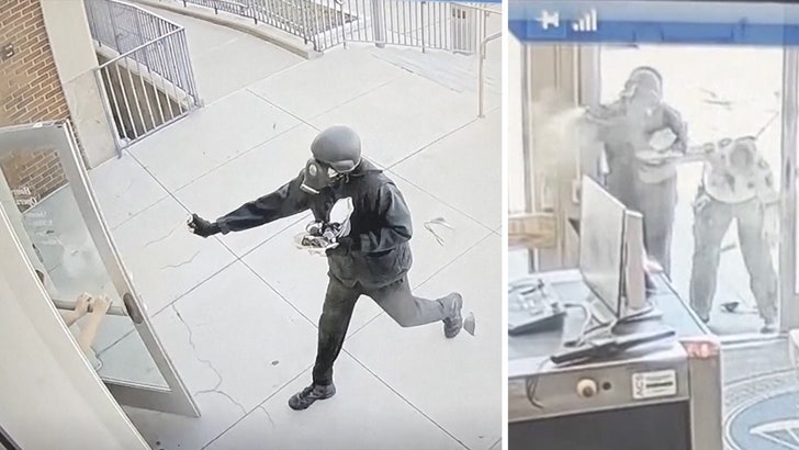 Gas-Mask Wearing Suspect Attacks Massachusetts Courthouse with Pepper Spray 041625_court_pepper_spray_kal