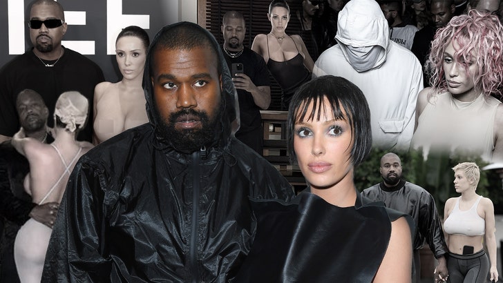 Bianca Censori Wears See-Through Fishnet Dress, Debuts Long Hair kanye-and-bianca-relationship-timeline