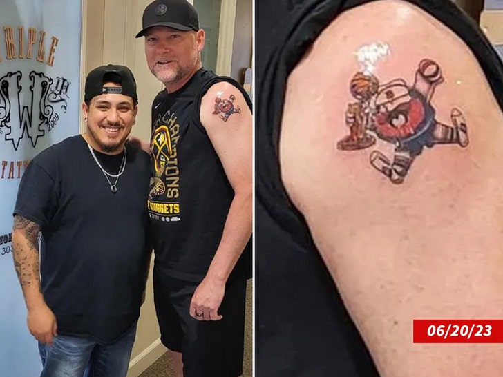 Michael Malone nuggets tattoo
