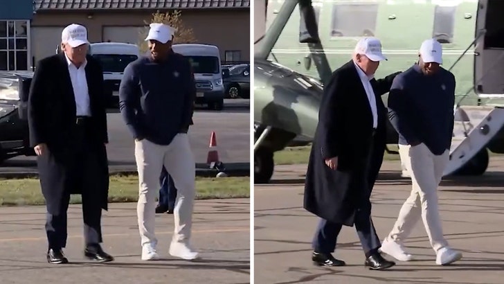 D.L. Hughley Slams Saquon Barkley, Other Eagles for Visiting White House 042825_donald_trump_saquon_barkley_kal