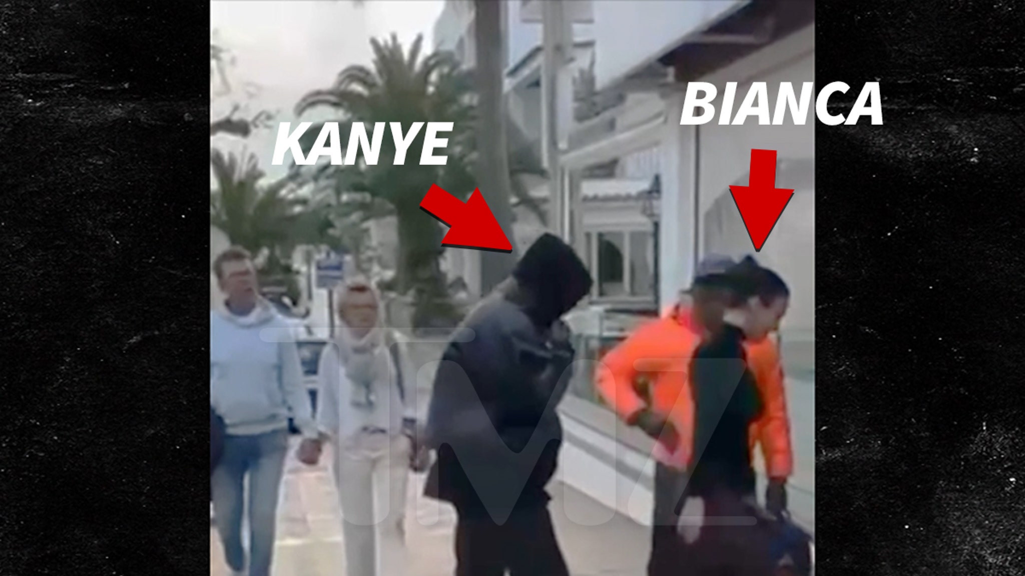 Kanye West & Bianca Censori Arrive to Indian Restaurant Together, on Video