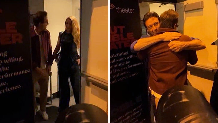 Blake Lively, Ryan Reynolds Support Hugh Jackman's New Play on Date Night 043025_lively_reynolds_jackman_kal