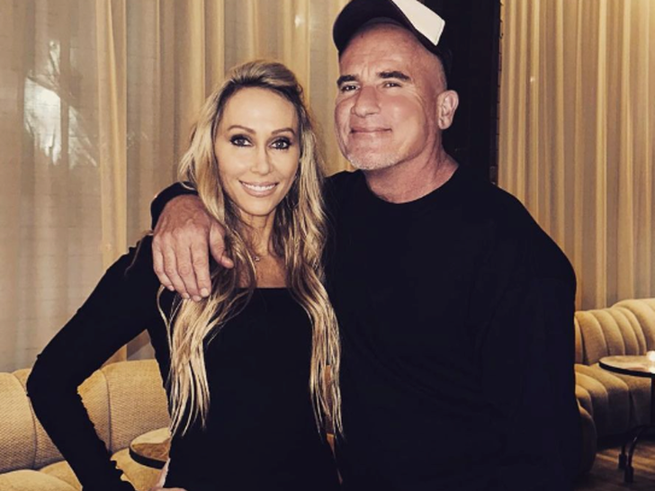 Tish Cyrus & Dominic Purcell Together
