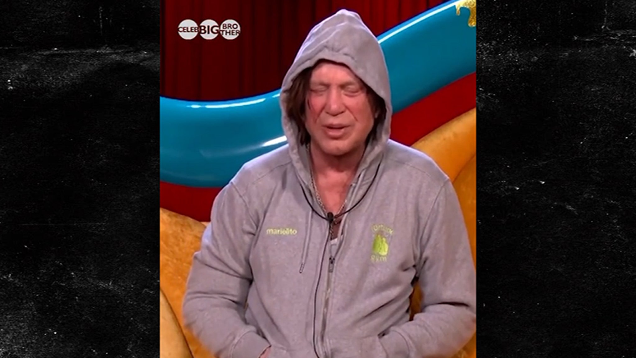 Mickey Rourke Gets Formal Warning on 'Celebrity Big Brother' for Gay Slur