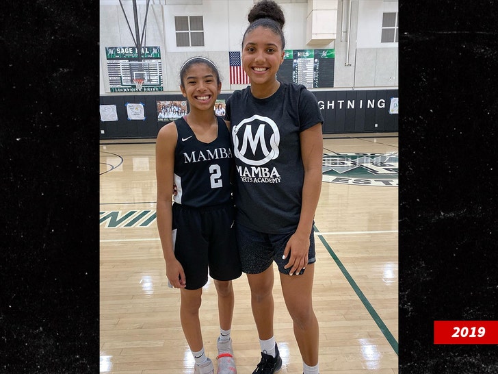 Azzi Fudd and gigi bryant 2019 1