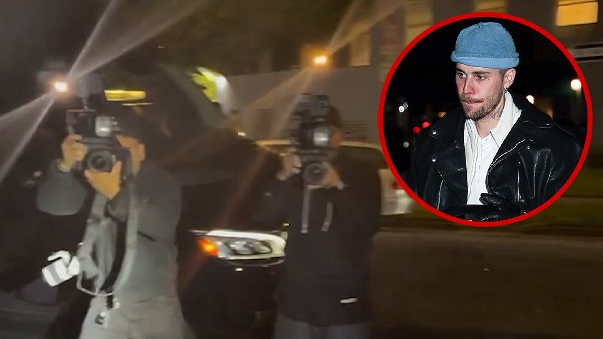 Justin Bieber's Battle With the Paparazzi Escalates, Video Shows