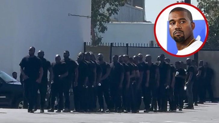Kanye West's Loud Auditions Aggravating Residents in L.A. Neighborhood 042225_kanye_rehearsal_kal